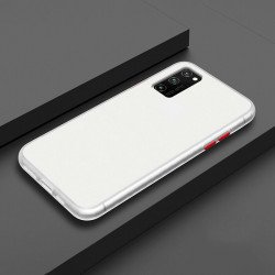 Samsung Galaxy A51 Slim Matte Hybrid Bumper Case (White)